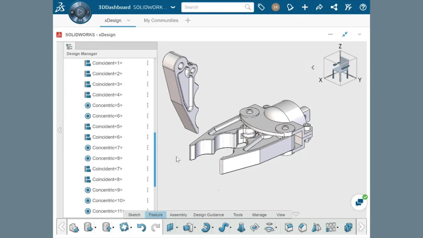 xDesign real-time collaboration with multiple users on one model